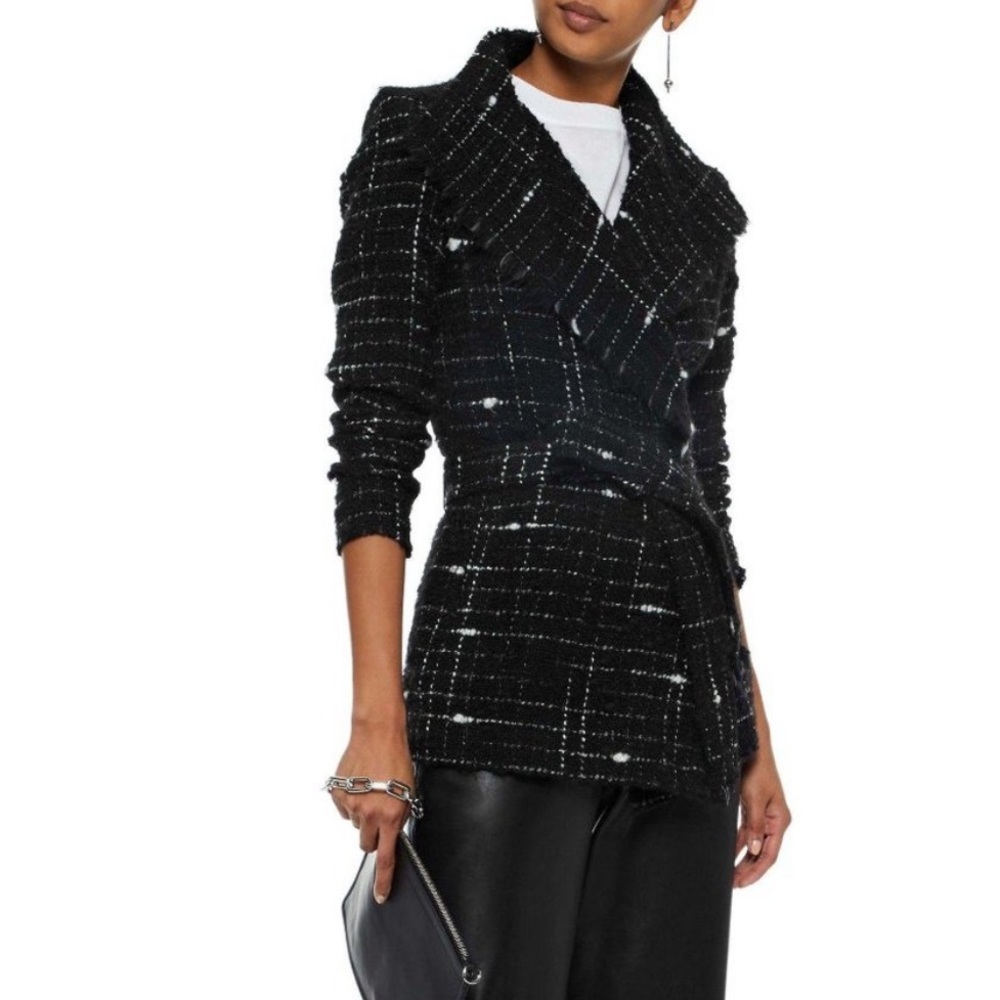 IRO tweed belted jacket - Picture 2 of 10